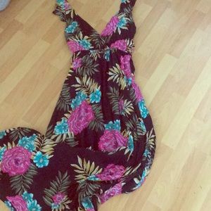 Billabong long floral dress